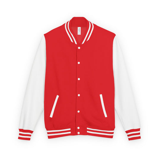 Letterman Jacket — Retro Graphic Back Patch