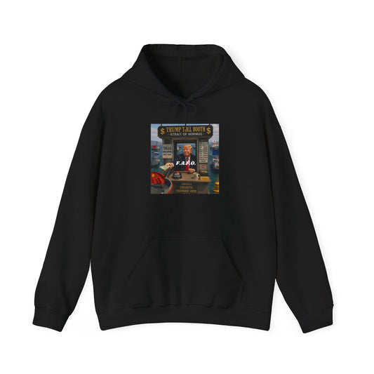 The FARO Society Hoodie — Vintage Travel Poster Graphic Pullover