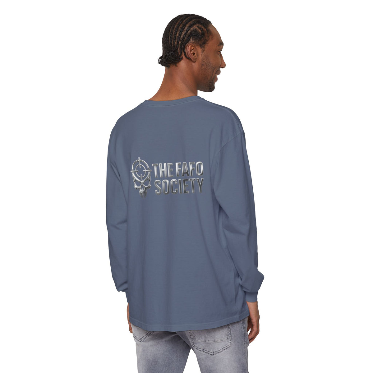 Long Sleeve T-Shirt — 'He Who Fucks Around Finds Out' Phoenix Design (Proud Member of the FAFO Society)