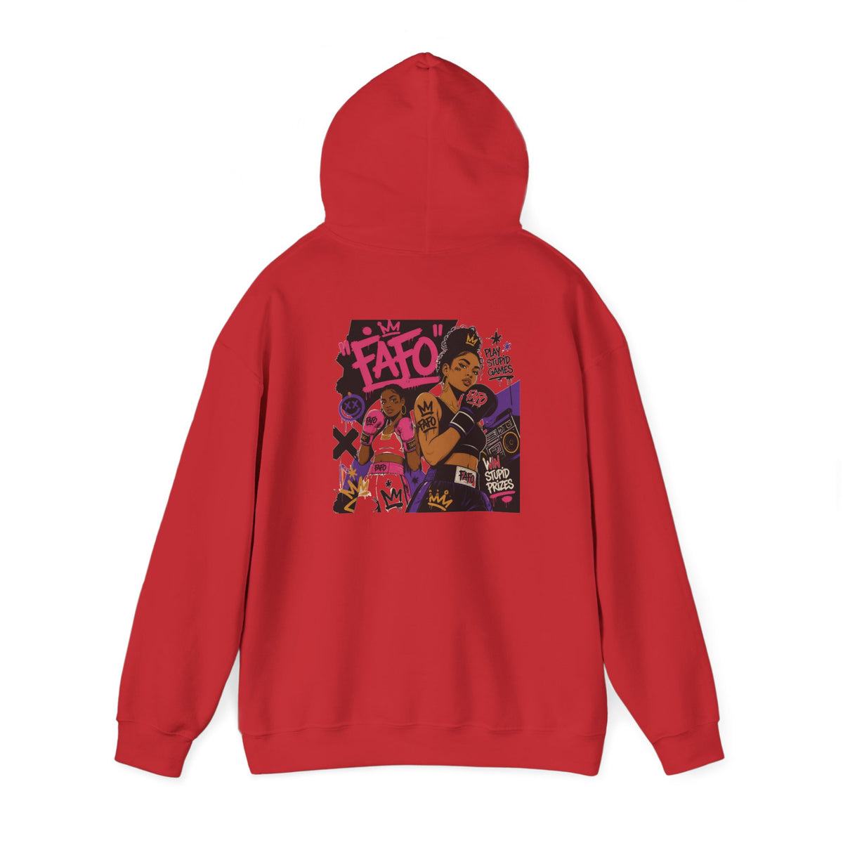 The Fayo Society Hoodie — Graphic Streetwear Pullover with Back Art
