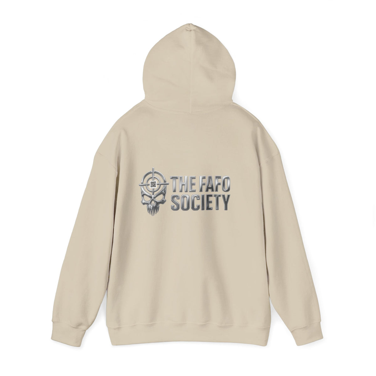 FAFO Society Hoodie — "God Bless Kick Rocks FAFO" Praying Hands Graphic