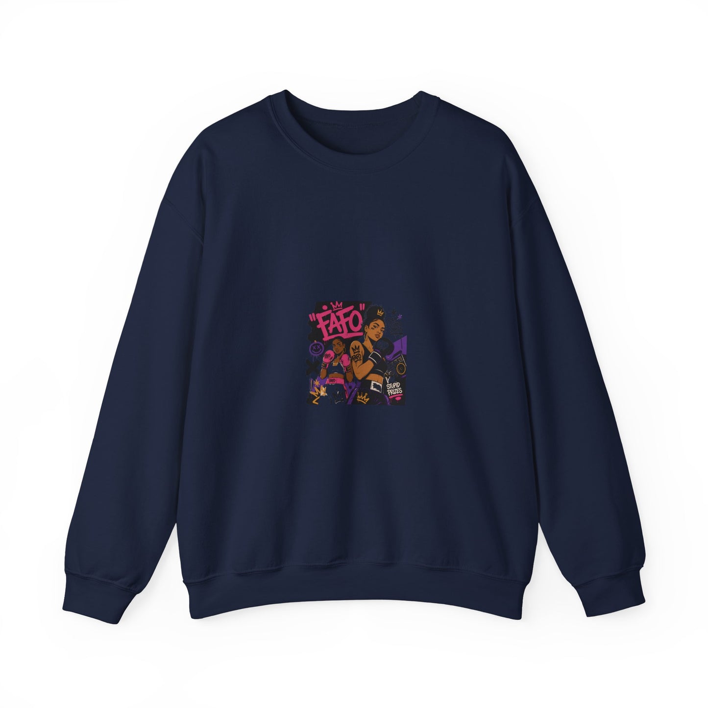 Street Art Crewneck Sweatshirt – 'Fate' Graphic
