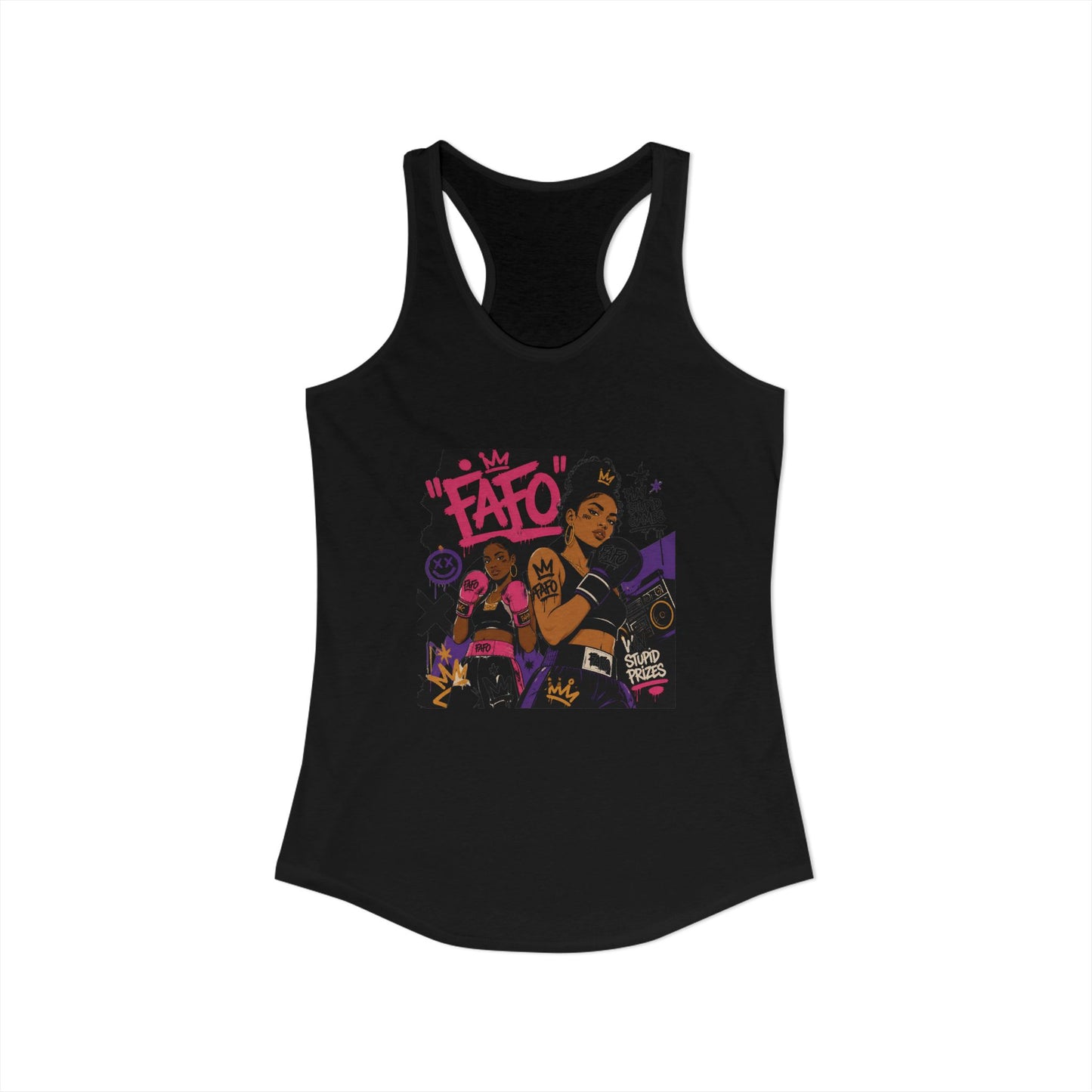 Women's sexy sassy FAFO Racerback Tank