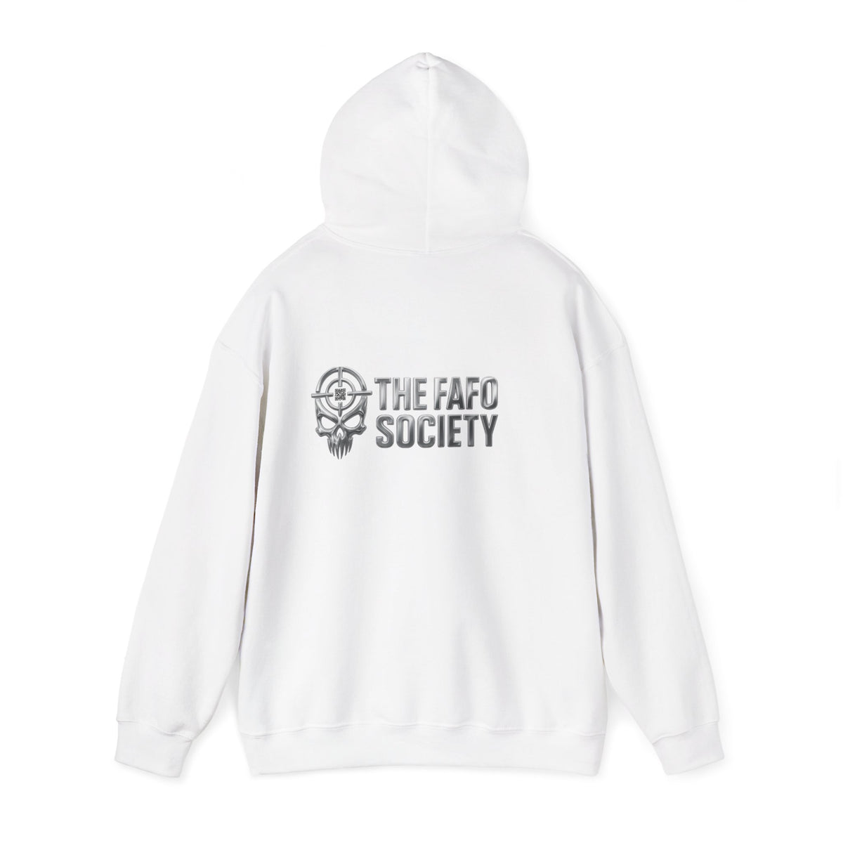 Cozy Crew Crown Hoodie – 'FAFO' Small Chest Graphic