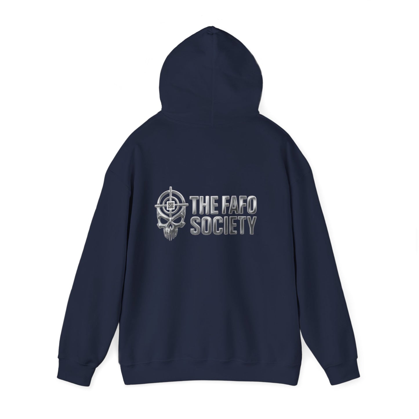 FAFO Society Hoodie — "God Bless Kick Rocks FAFO" Praying Hands Graphic