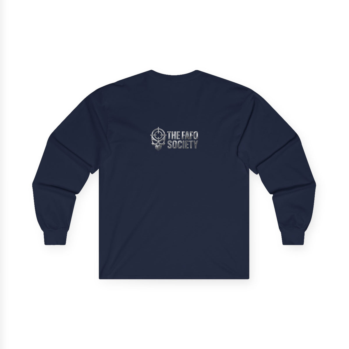 Political Satire Long Sleeve Tee — "If You Fucked Around You're Finding Out" (FAFO Society)