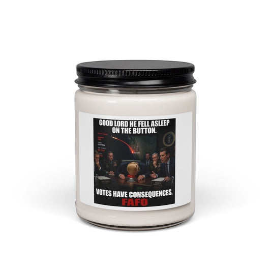 Soy Candle — "Votes Have Consequences" Political Novelty Candle (9 oz)