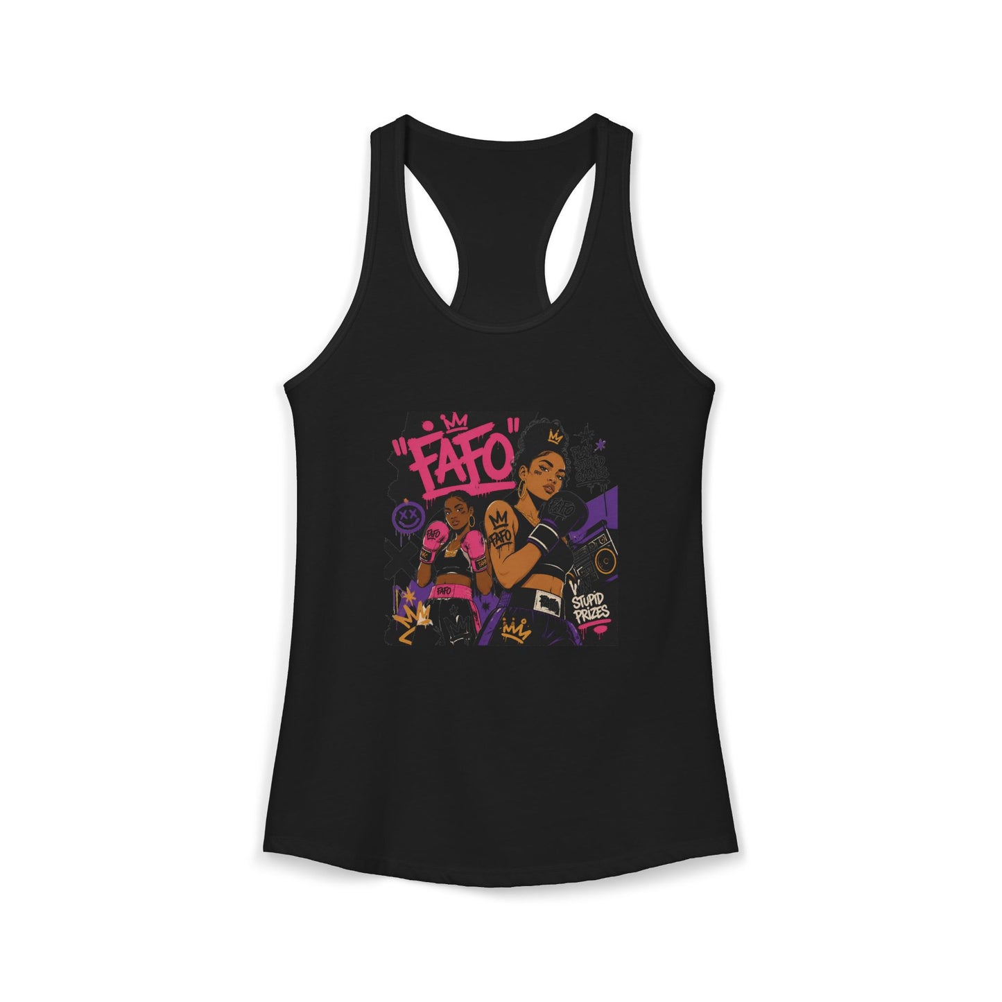 Women's sexy sassy FAFO Racerback Tank