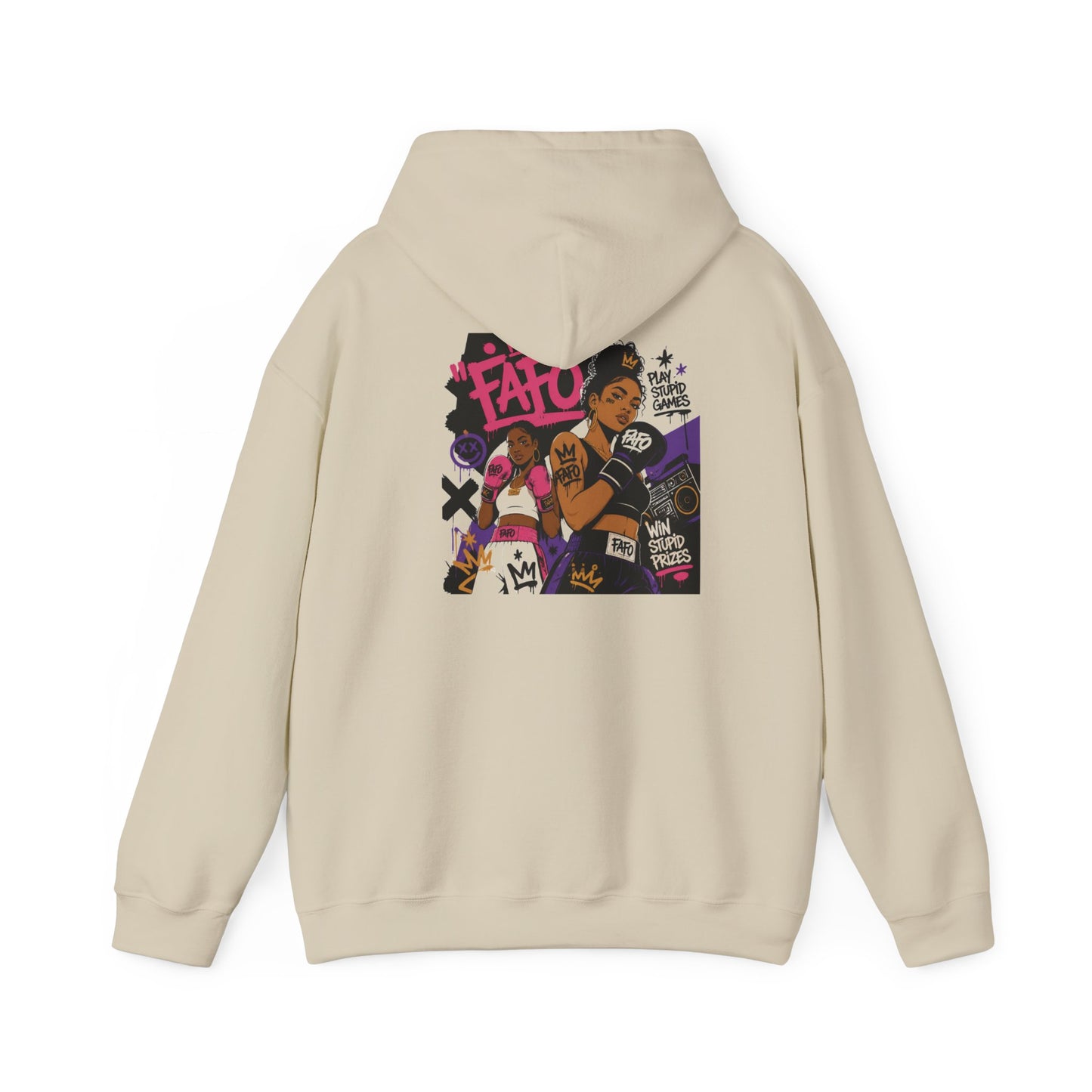 The Fayo Society Hoodie — Graphic Streetwear Pullover with Back Art