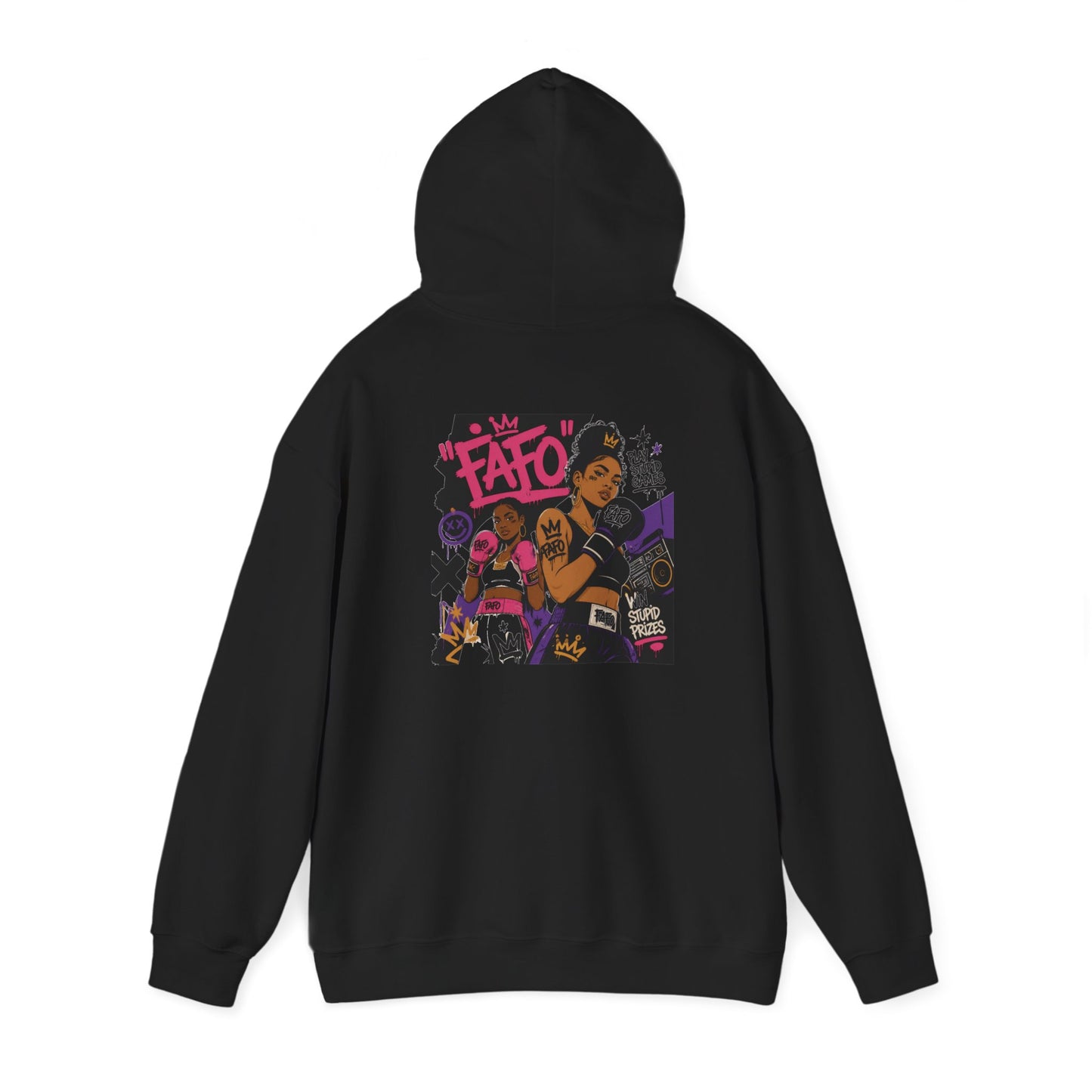 The Fayo Society Hoodie — Graphic Streetwear Pullover with Back Art