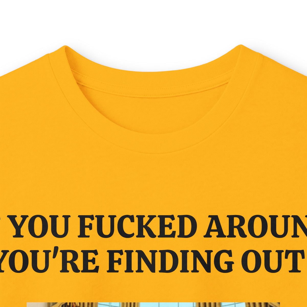 Political Satire Long Sleeve Tee — "If You Fucked Around You're Finding Out" (FAFO Society)