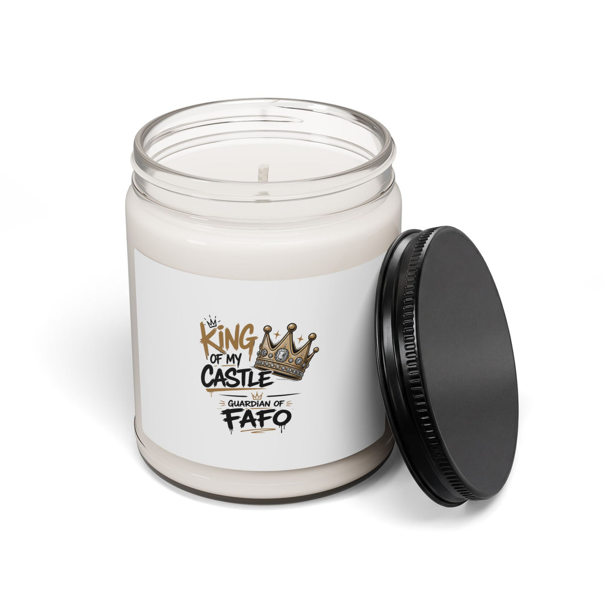 King of My Castle Scented Soy Candle — 9oz Aromatherapy Jar