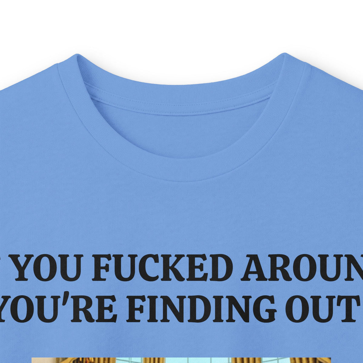 Political Satire Long Sleeve Tee — "If You Fucked Around You're Finding Out" (FAFO Society)