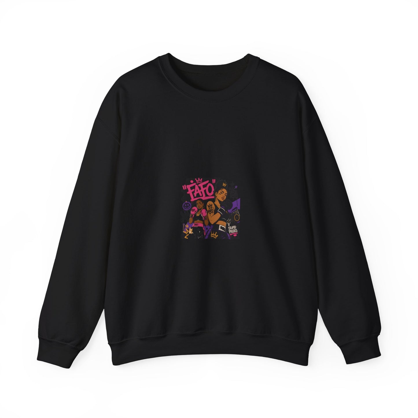 Street Art Crewneck Sweatshirt – 'Fate' Graphic