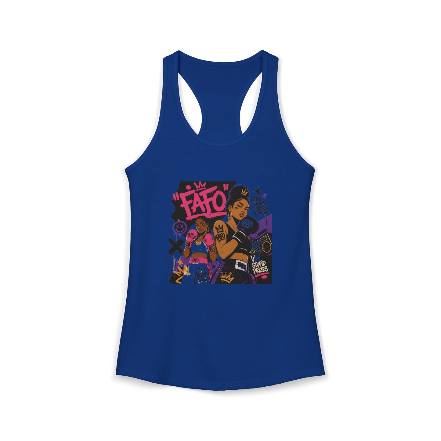 Women's sexy sassy FAFO Racerback Tank