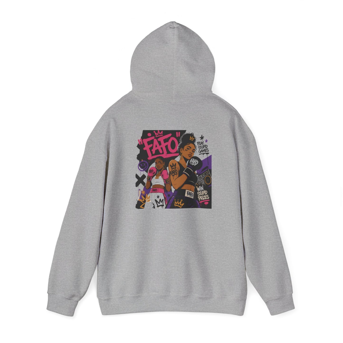 The Fayo Society Hoodie — Graphic Streetwear Pullover with Back Art