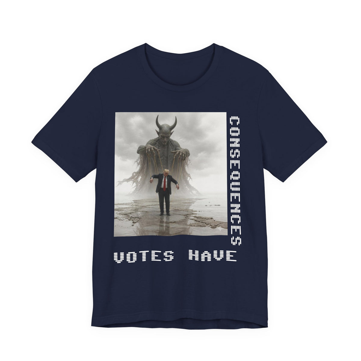 Consequences Matter Tee — "Votes Have Consequences" Political Graphic T-Shirt