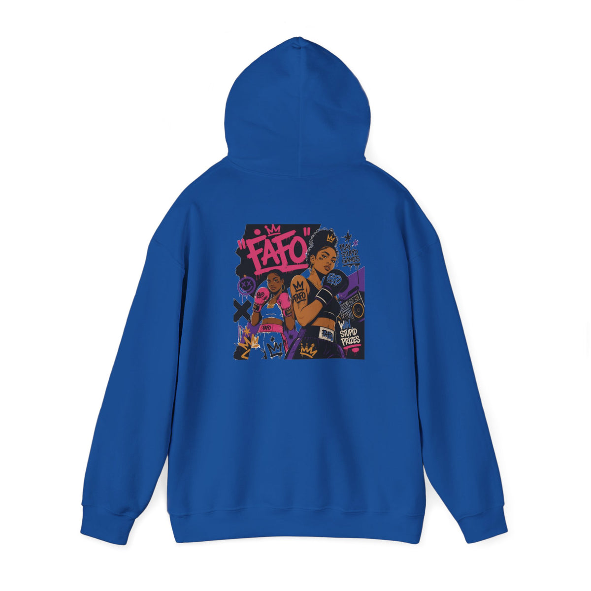 The Fayo Society Hoodie — Graphic Streetwear Pullover with Back Art