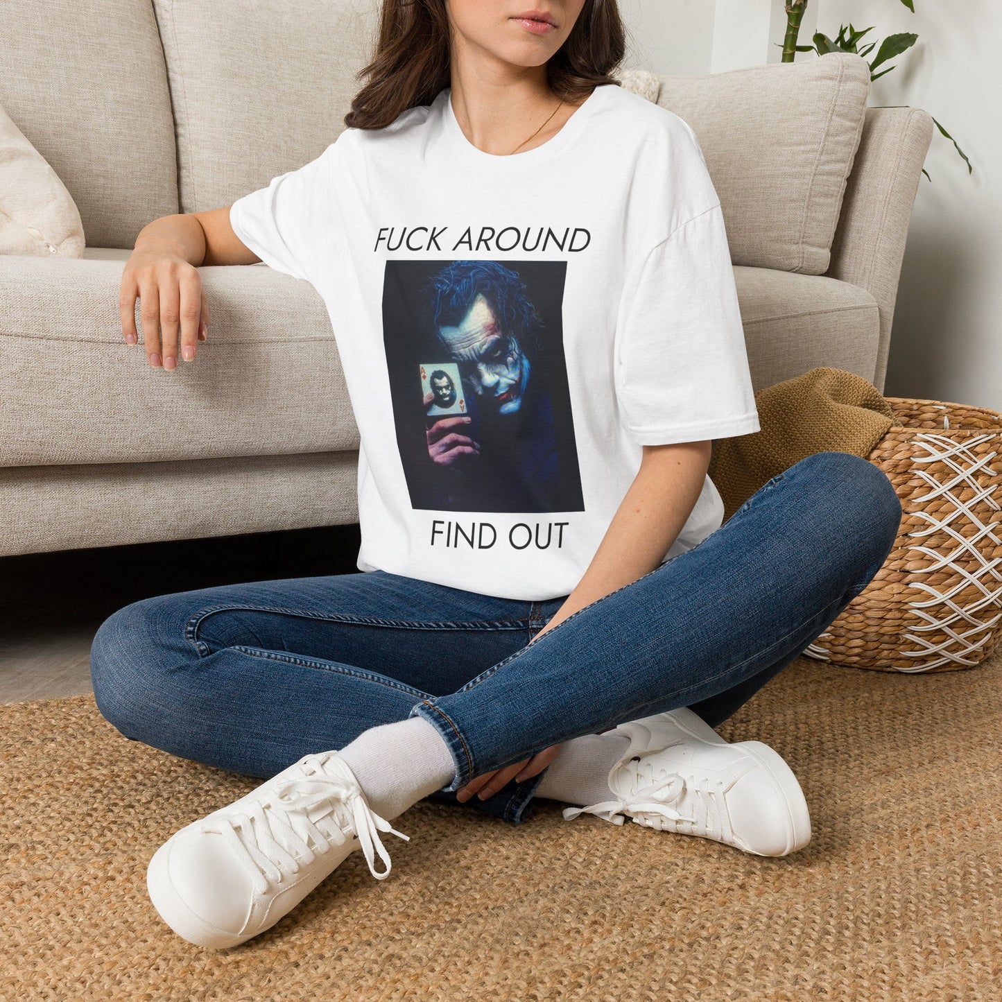 Statement T-Shirt — 'Fuck Around, Find Out' Graphic Tee