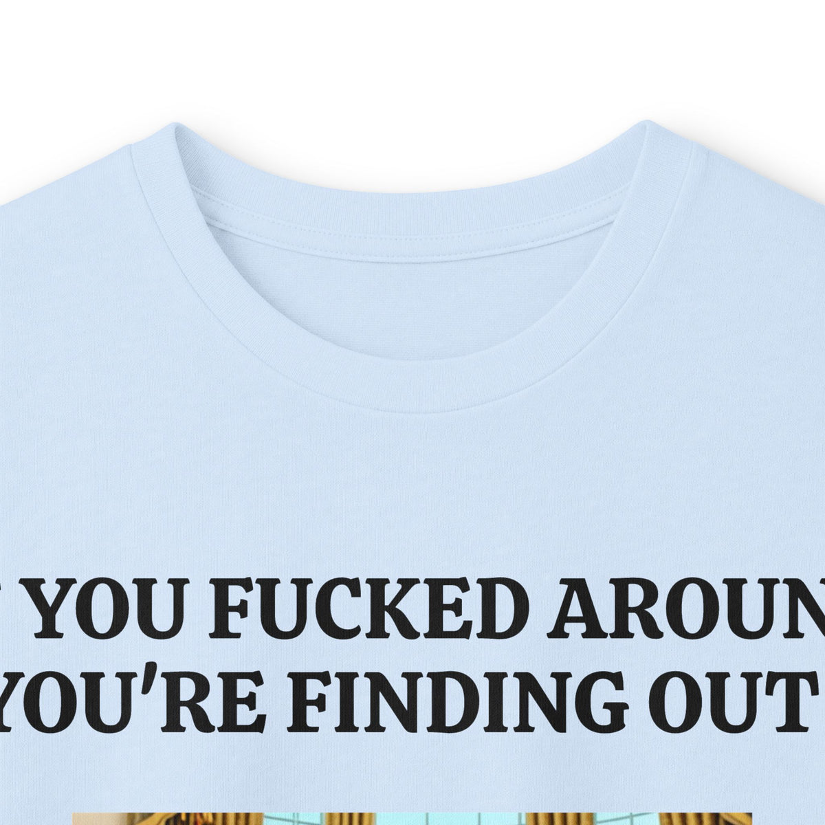 Political Satire Long Sleeve Tee — "If You Fucked Around You're Finding Out" (FAFO Society)