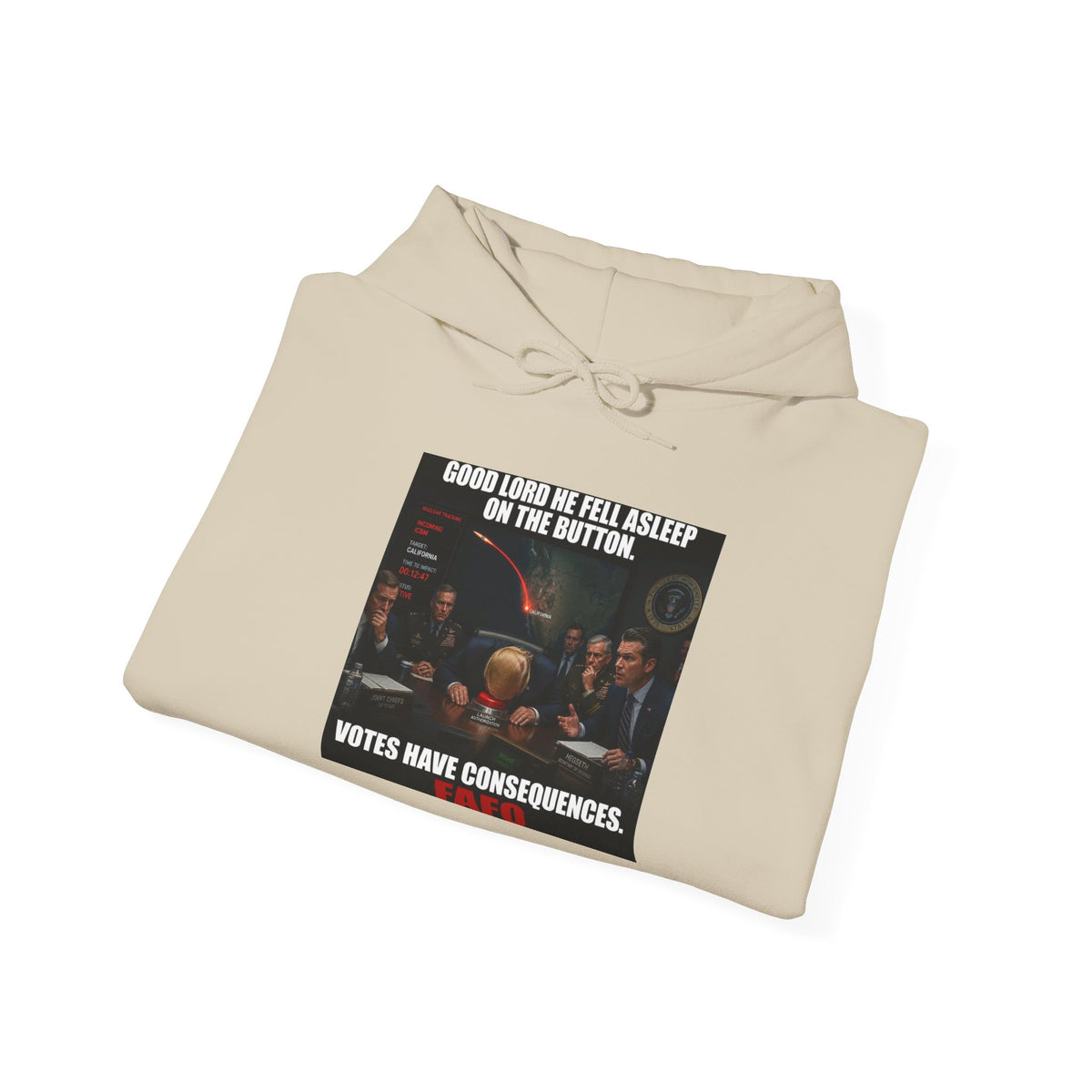 “Votes Have Consequences” Hoodie — Political Statement Pullover
