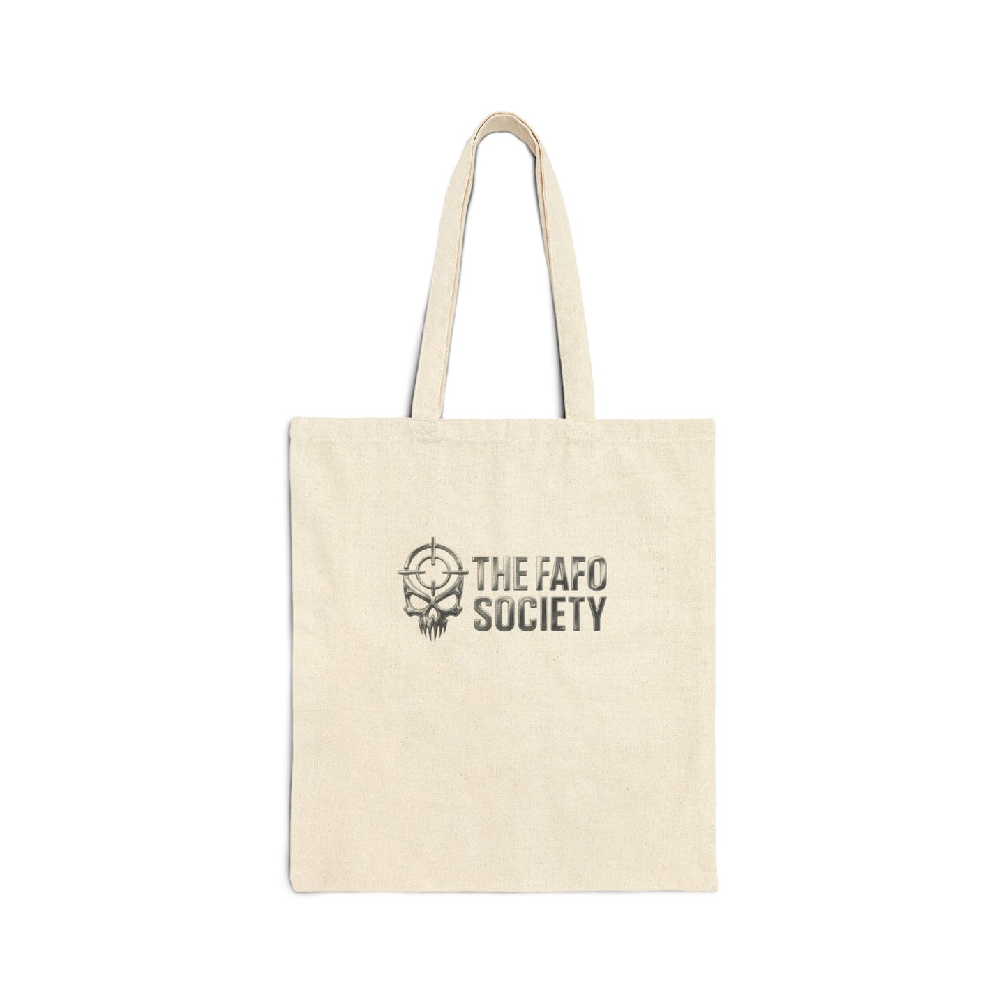 Canvas Tote Bag - Vintage Arcade 'Trump Toll Booth' Graphic