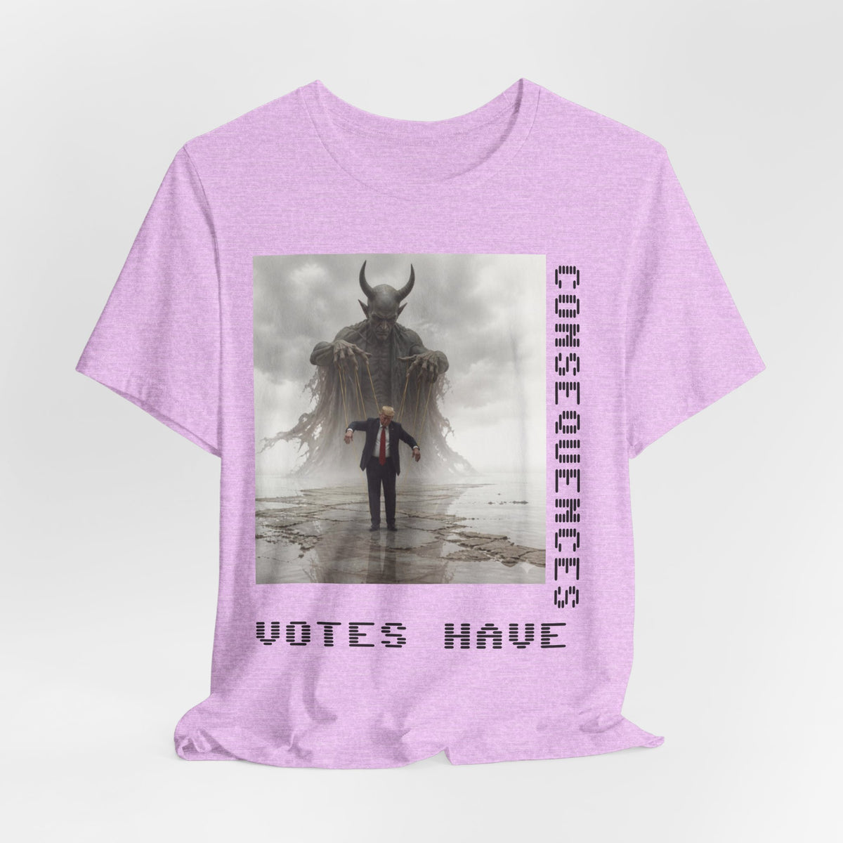 Consequences Matter Tee — "Votes Have Consequences" Political Graphic T-Shirt