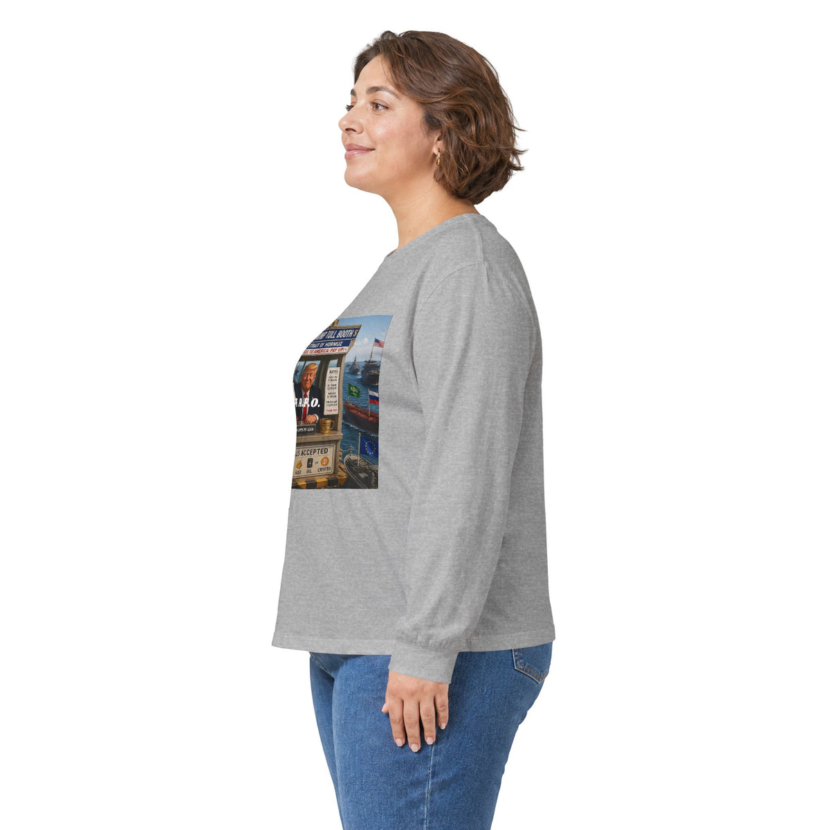 The FAFO Society Long Sleeve Tee — Vintage Carnival Ticket Booth Graphic