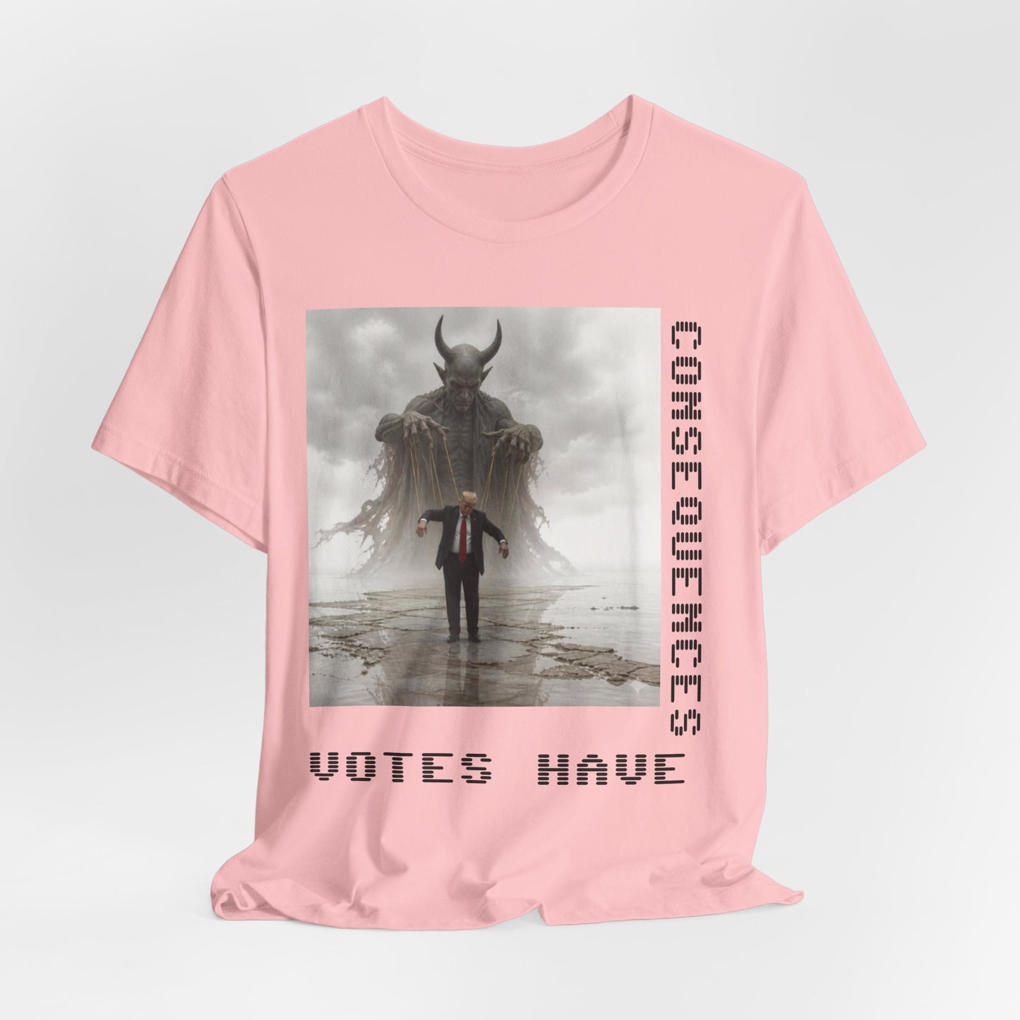 Consequences Matter Tee — "Votes Have Consequences" Political Graphic T-Shirt