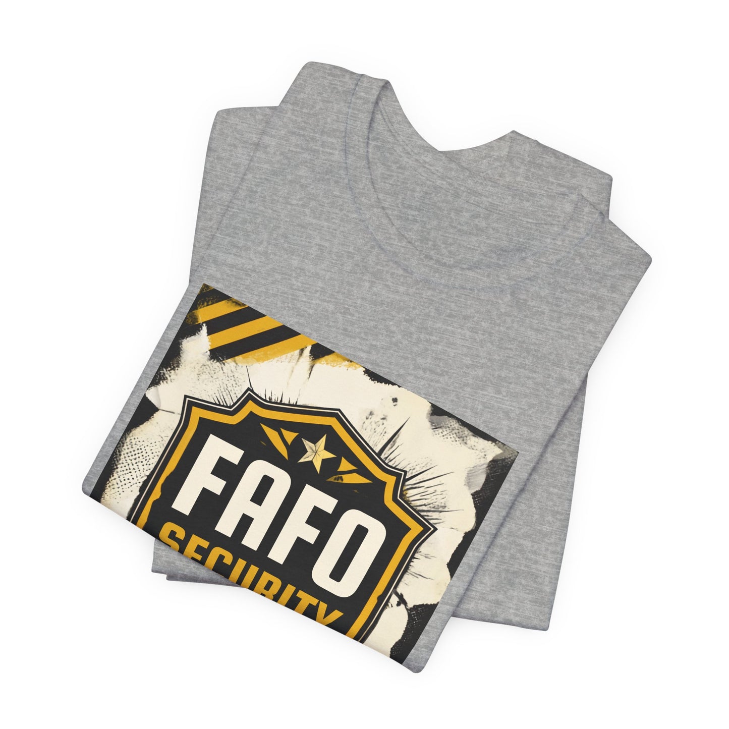 FAFO Security Shield T-Shirt – Funny Protective Badge Tee