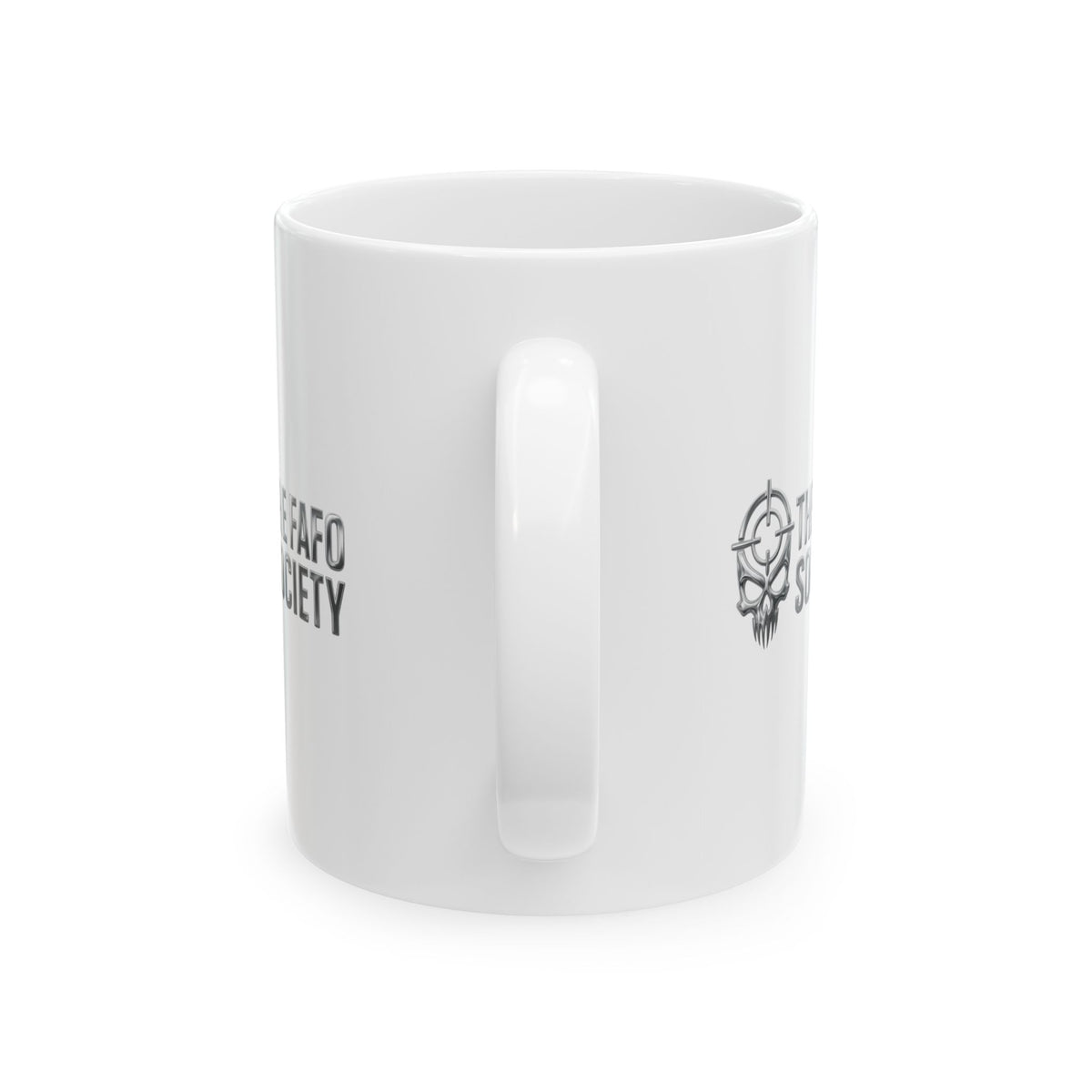 Horror Clown Ceramic Mug — 'FAFO' Creepy Carnival Coffee Cup (11oz/15oz)