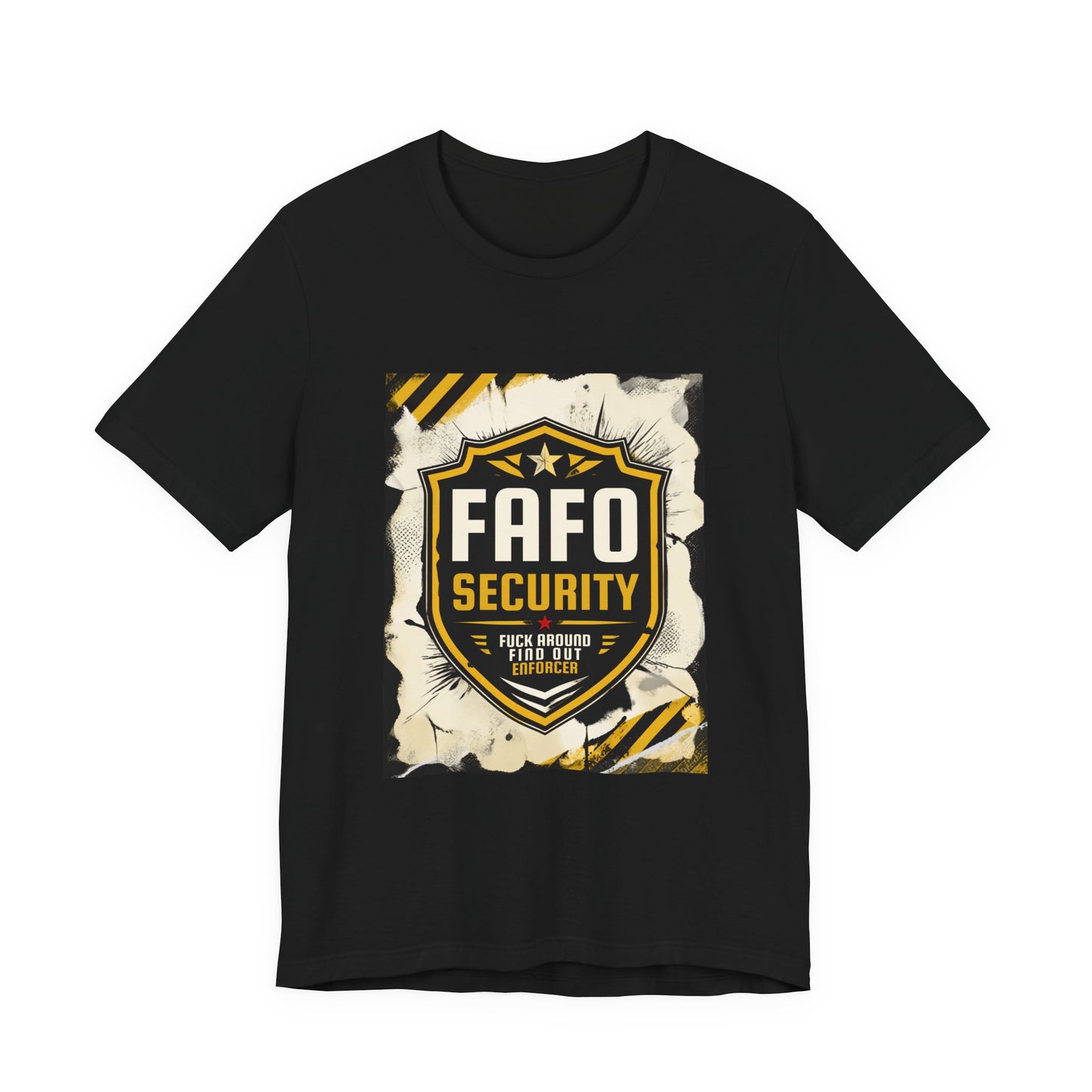 FAFO Security Shield T-Shirt – Funny Protective Badge Tee
