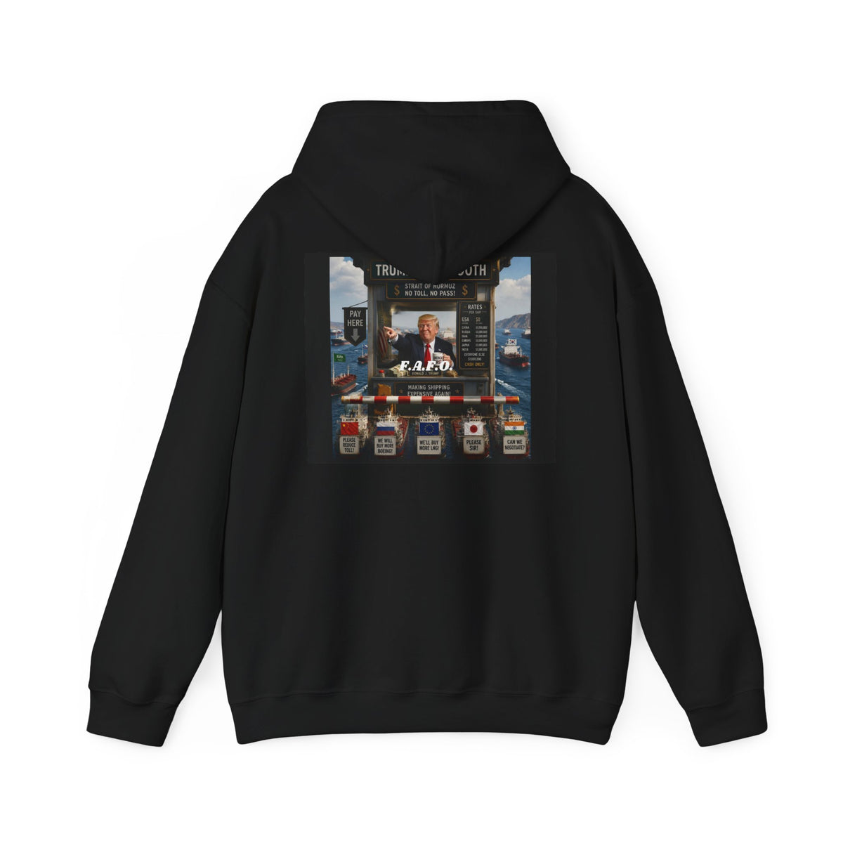 Hoodie — Retro Arcade Game Console Graphic Pullover