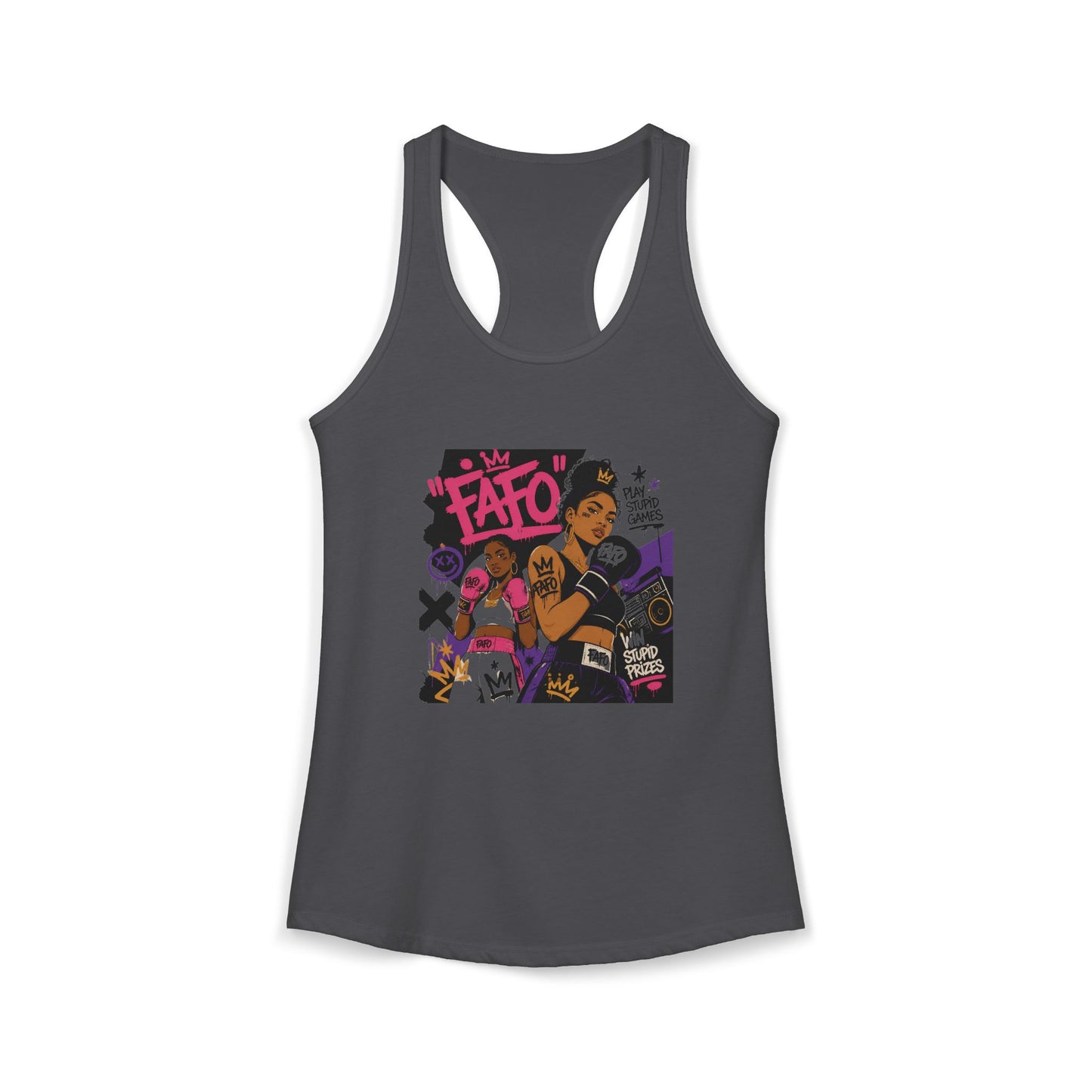 Women's sexy sassy FAFO Racerback Tank