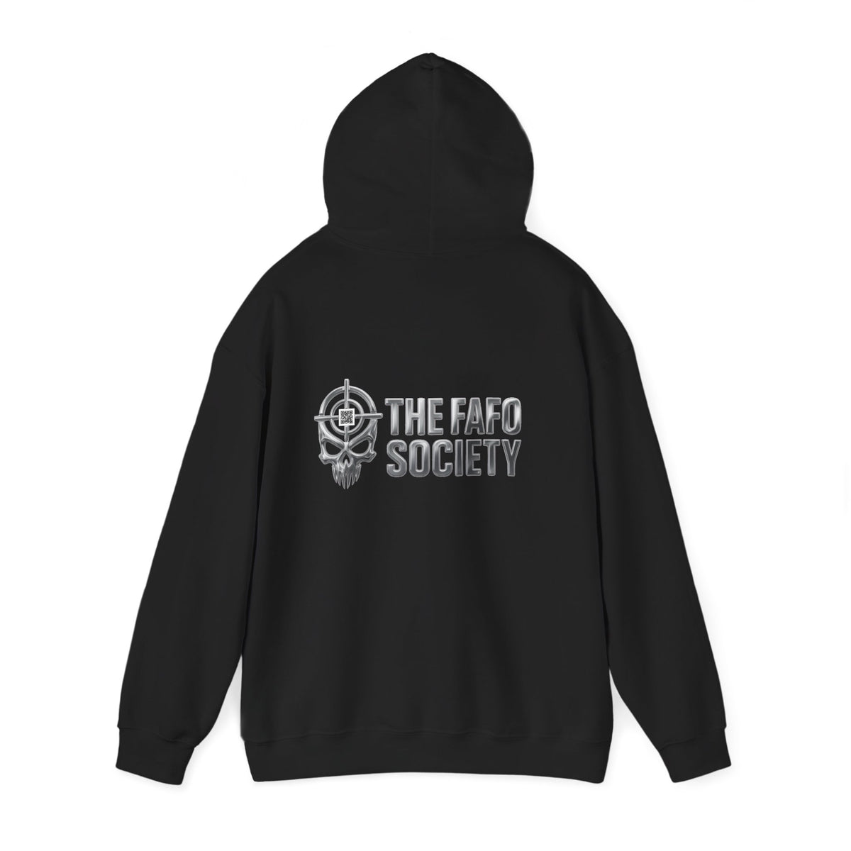 FAFO Society Hoodie — "God Bless Kick Rocks FAFO" Praying Hands Graphic