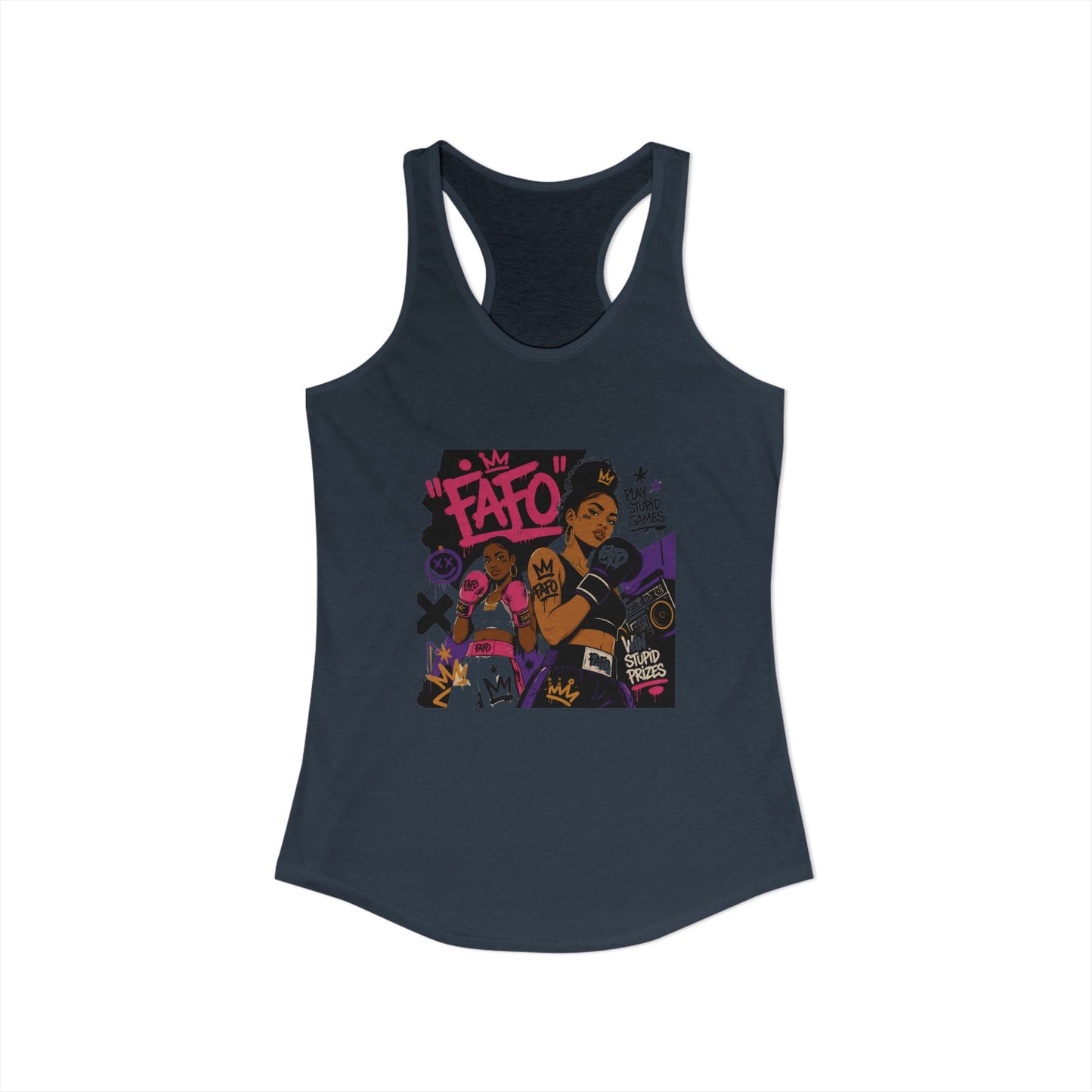 Women's sexy sassy FAFO Racerback Tank