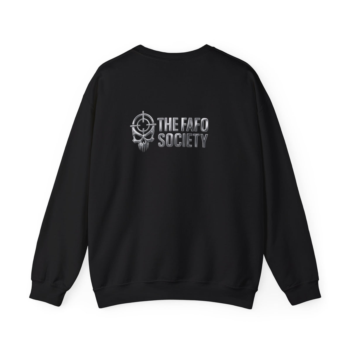 Satanic Demon Horror Crewneck Sweatshirt – 'Go' Graphic