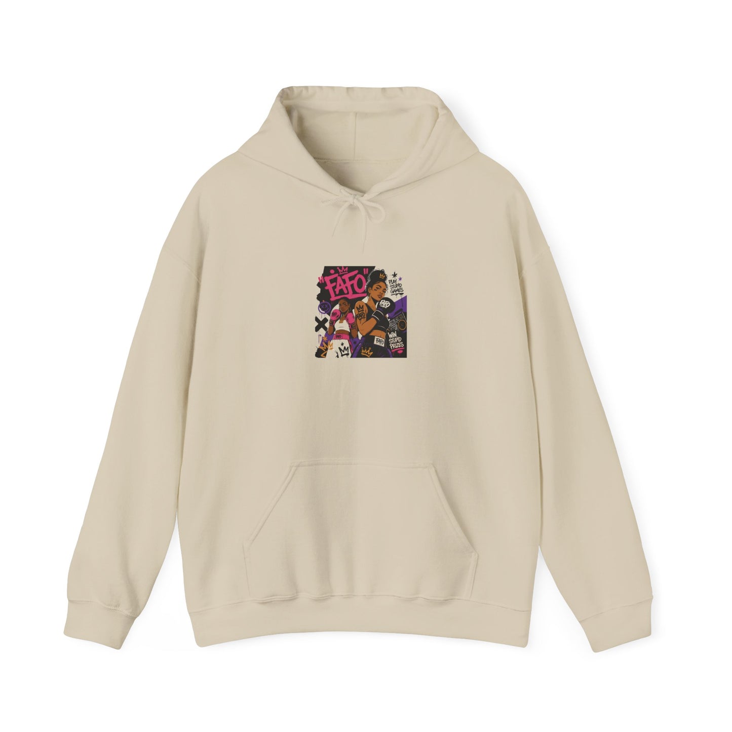 Faro Graffiti Art Hoodie — Urban Streetwear Pullover