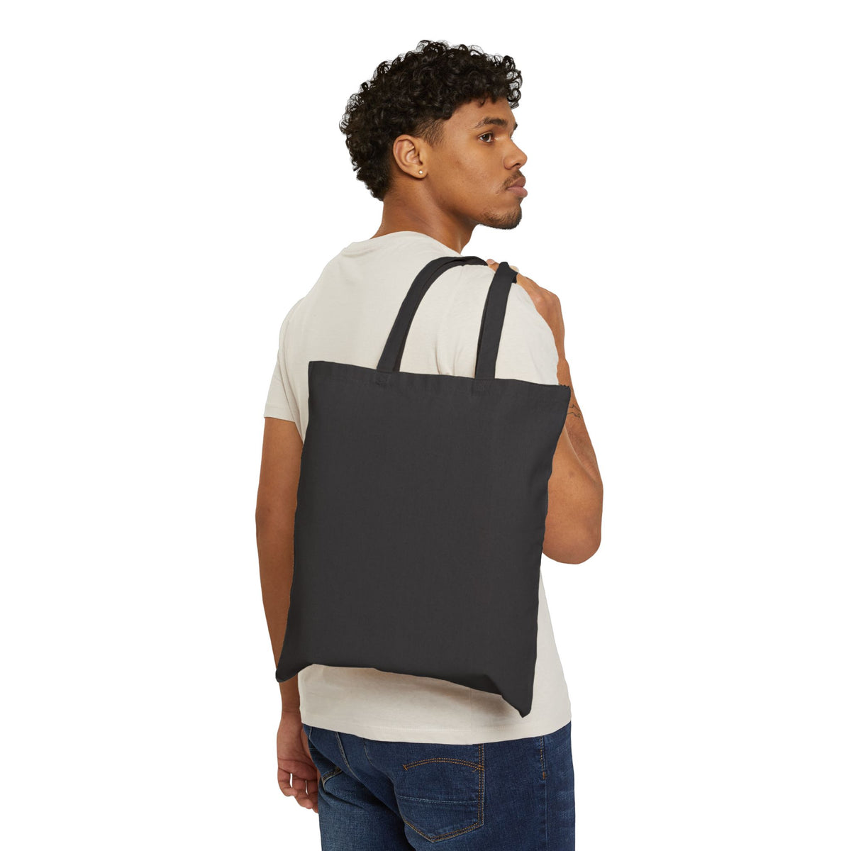 Canvas Tote Bag — "I Celebrate Me" Empowerment Graphic Tote