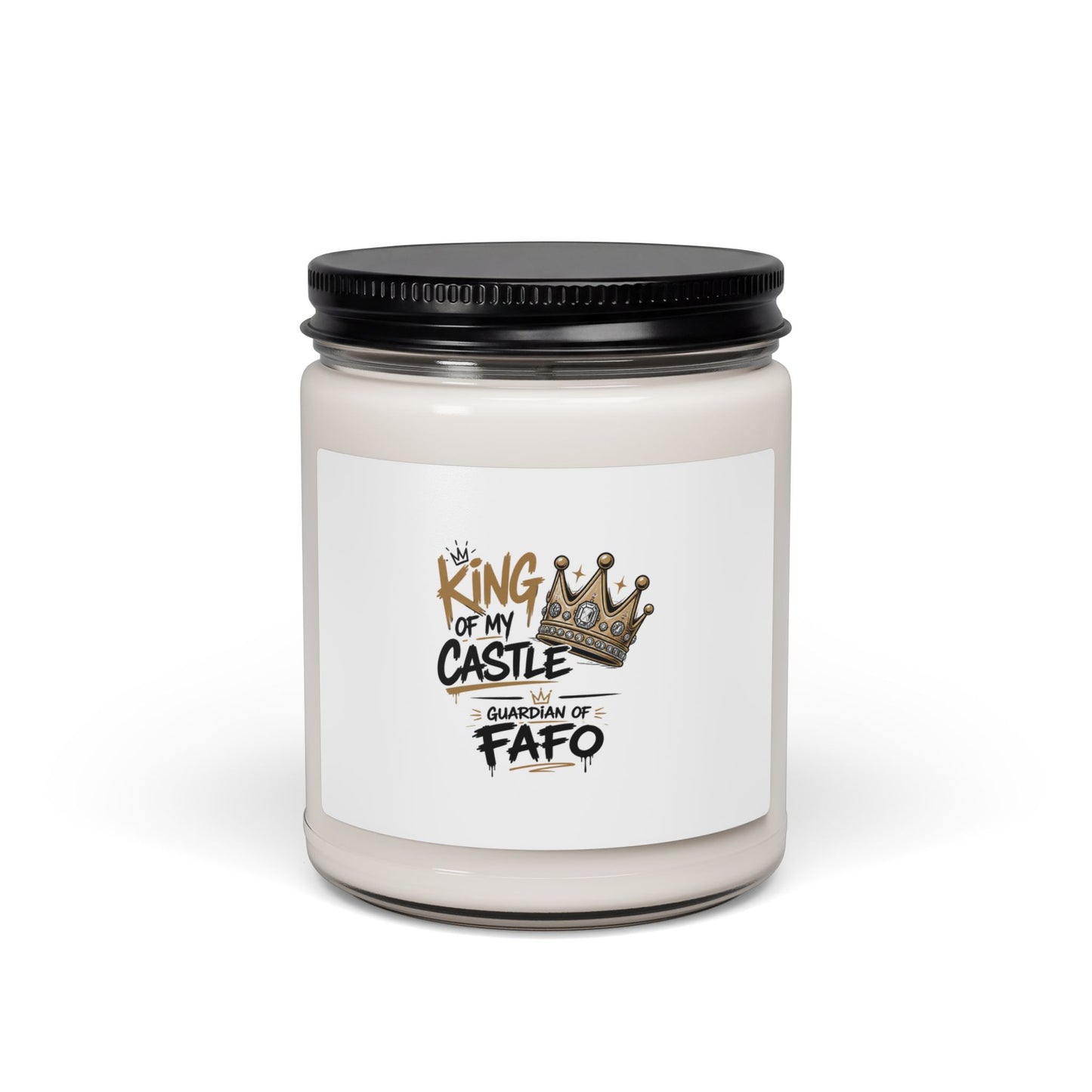 King of My Castle Scented Soy Candle — 9oz Aromatherapy Jar