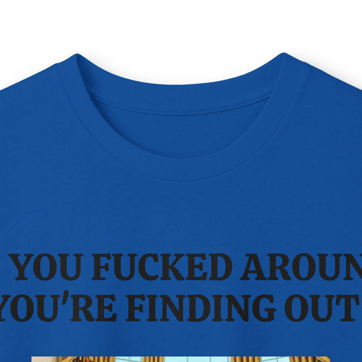 Political Satire Long Sleeve Tee — "If You Fucked Around You're Finding Out" (FAFO Society)