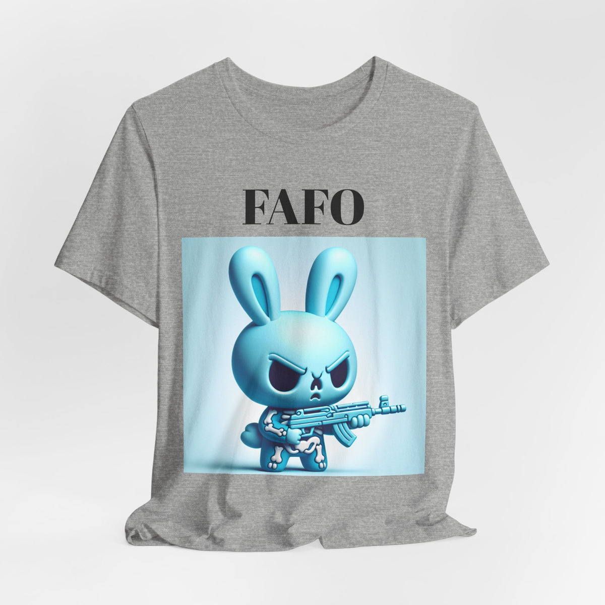 FAFO Bunny Tee – 'Proud Member of the FAFO Society' Graphic T-Shirt