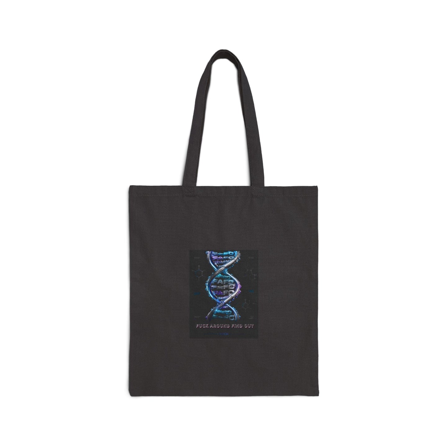 DNA Double Helix Canvas Tote Bag – Science Lover Eco Grocery Tote