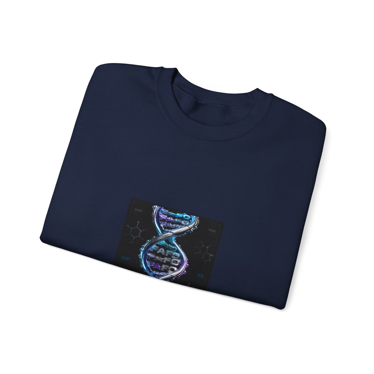 DNA Strand Graphic Sweatshirt — Paleo Ancestry Science Crewneck