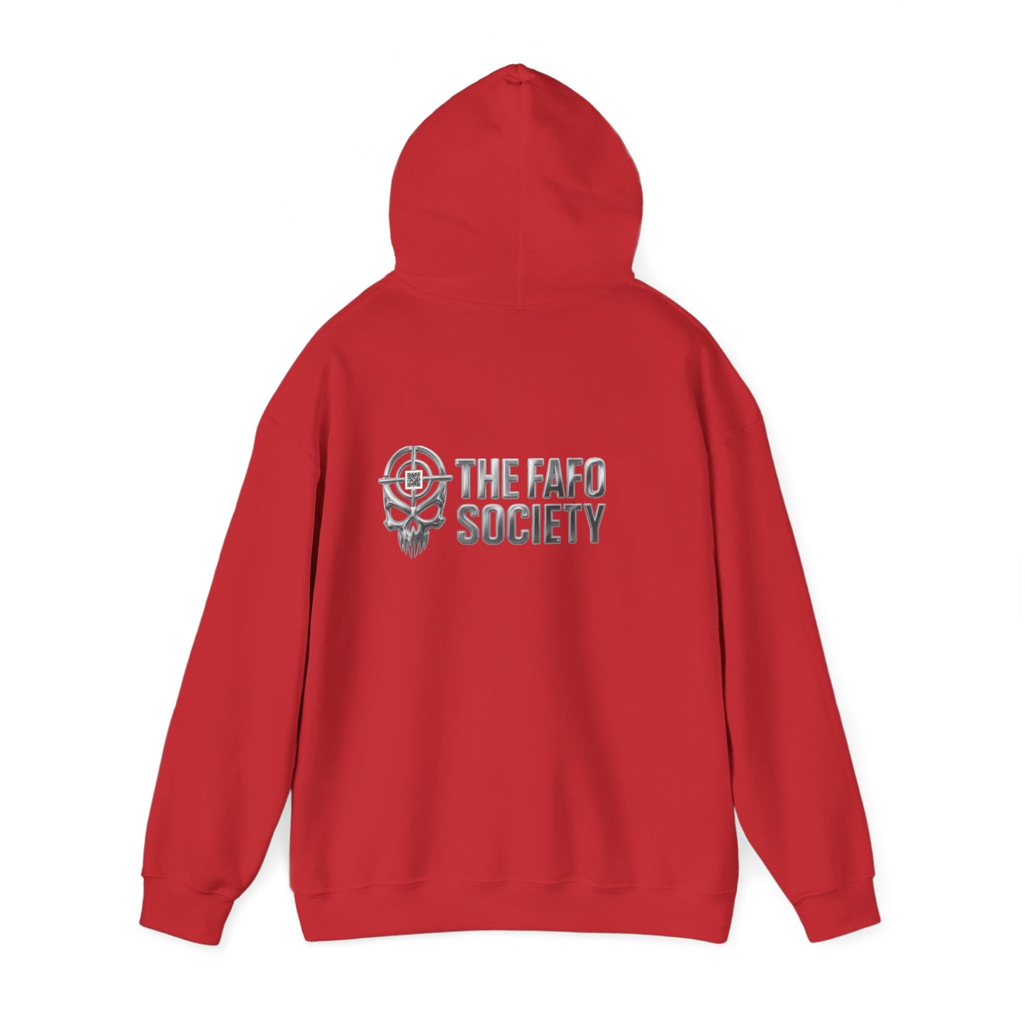 Cozy Crew Crown Hoodie – 'FAFO' Small Chest Graphic
