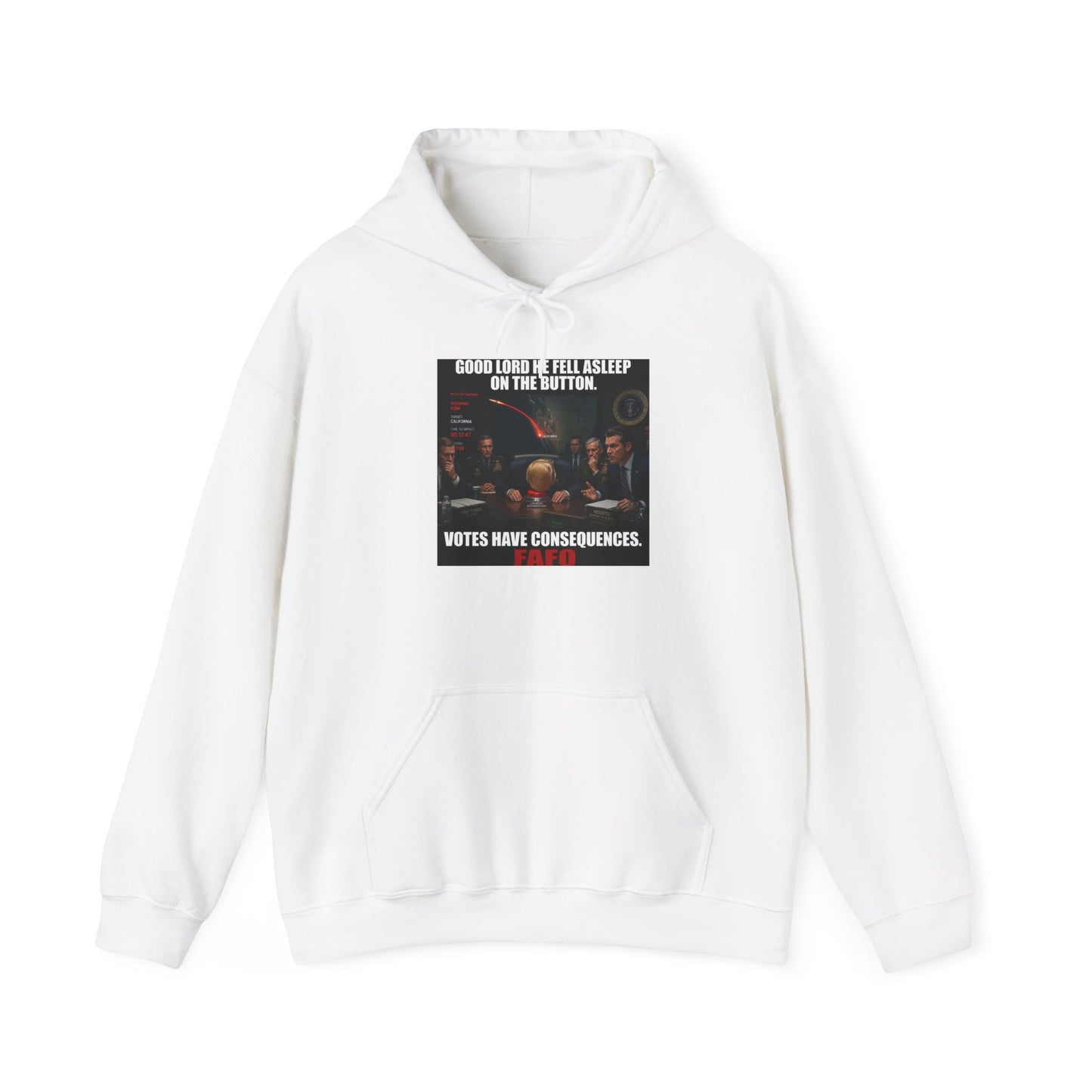 “Votes Have Consequences” Hoodie — Political Statement Pullover