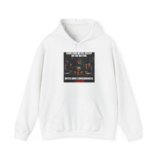 “Votes Have Consequences” Hoodie — Political Statement Pullover