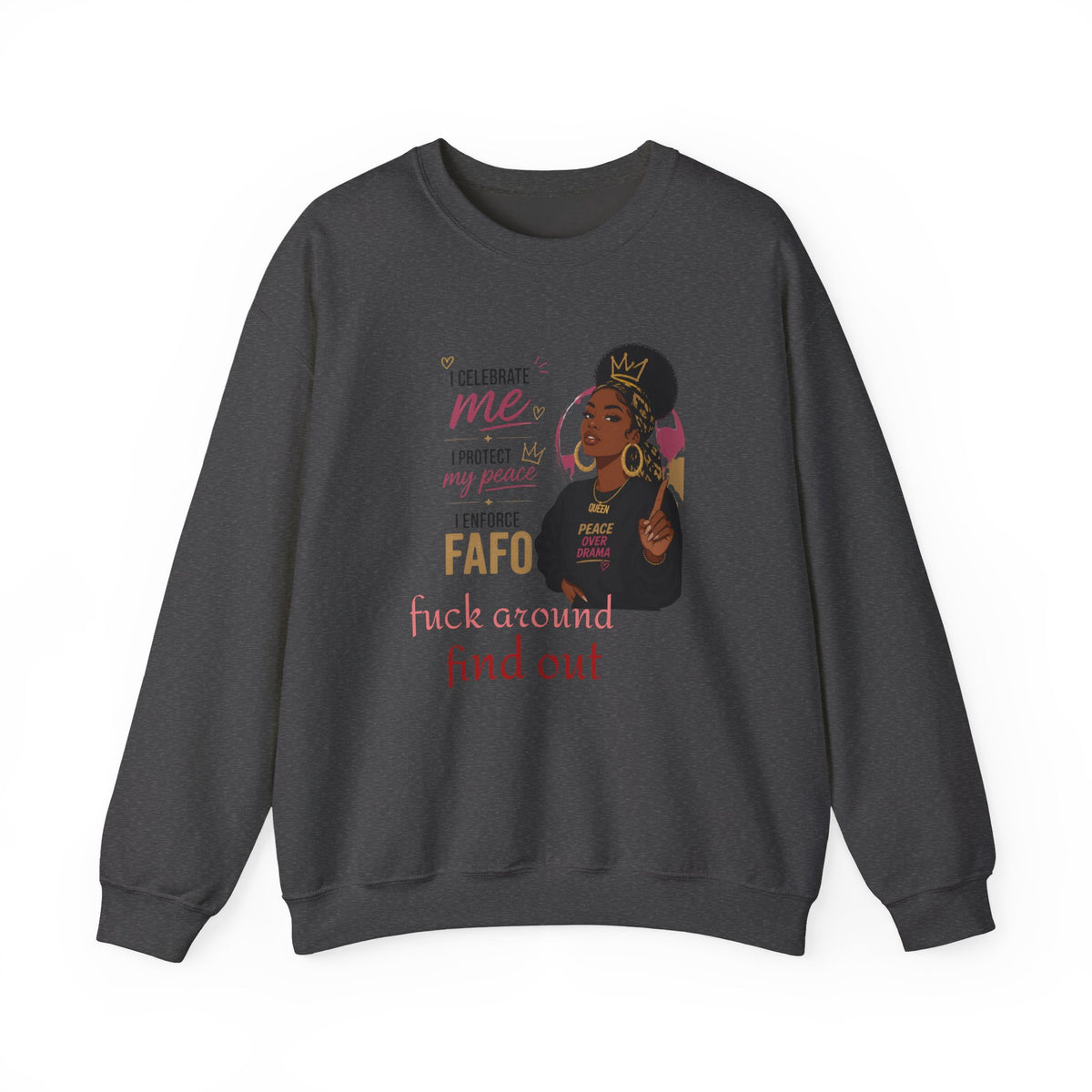 FAFO Society Crewneck Sweatshirt – "Fuck Around Find Out" Graphic