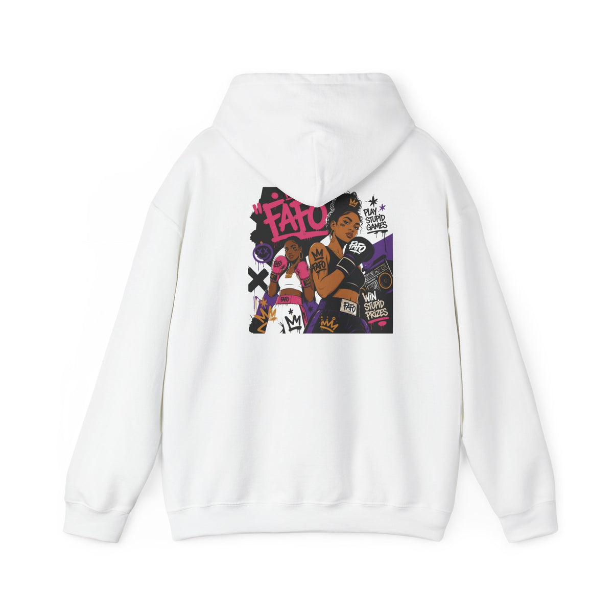 The Fayo Society Hoodie — Graphic Streetwear Pullover with Back Art