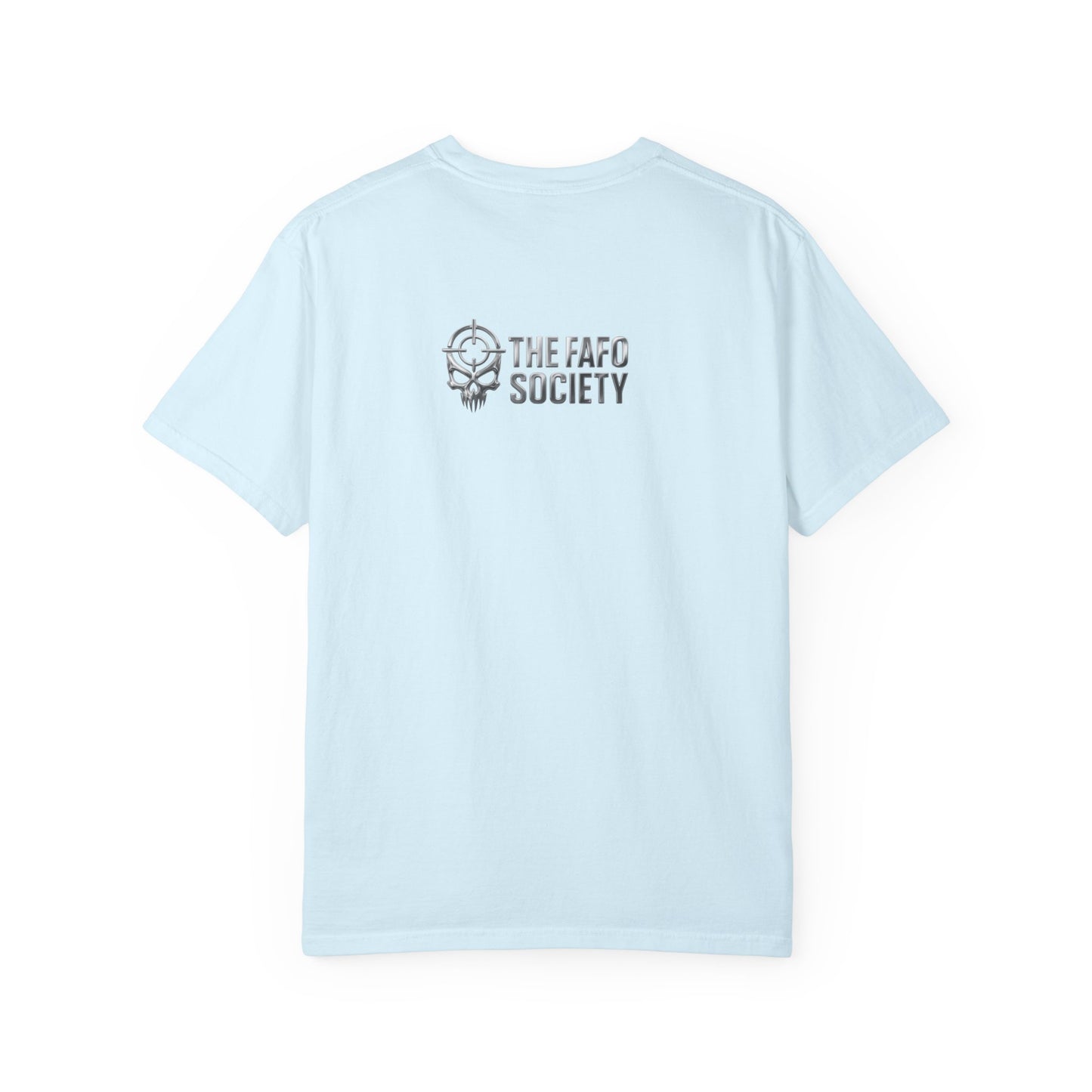 Political Clown Tee — "If You Fucked Around You're Finding Out" Garment-Dyed T-Shirt